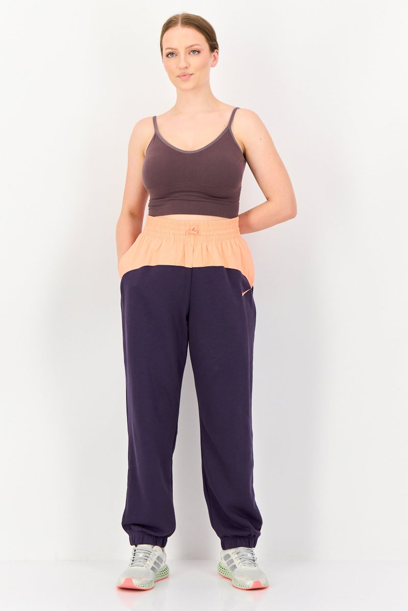 Nike Women Oversized Fit Outdoor Sweatpants, Mauve - Image 4