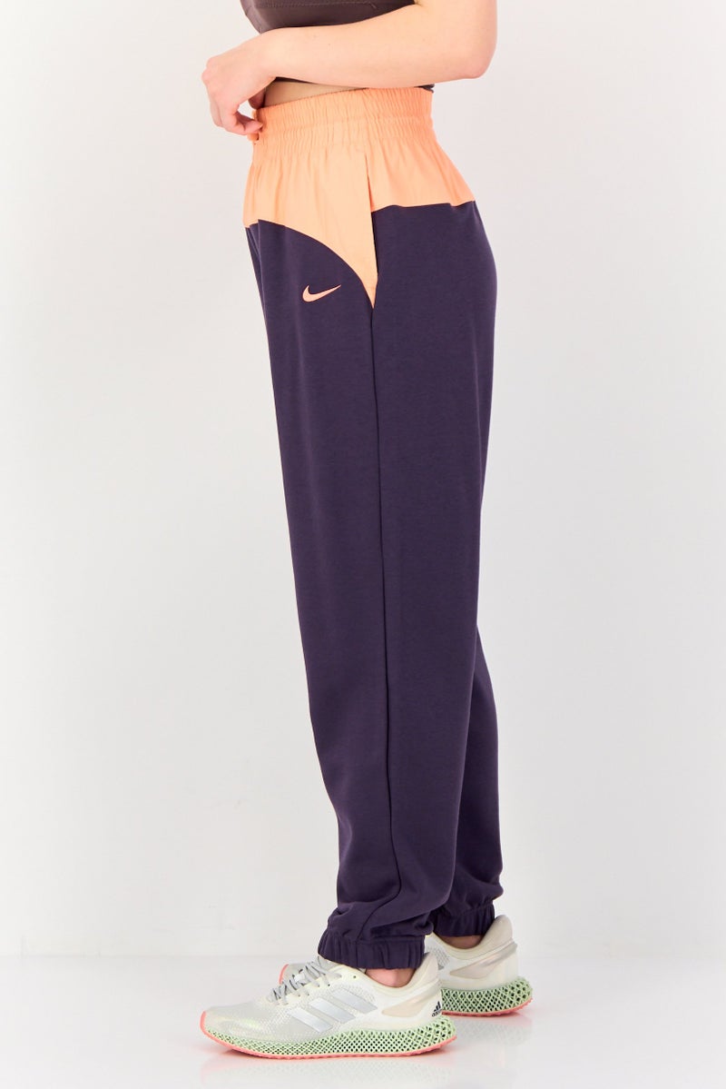 Nike Women Oversized Fit Outdoor Sweatpants, Mauve - Image 2