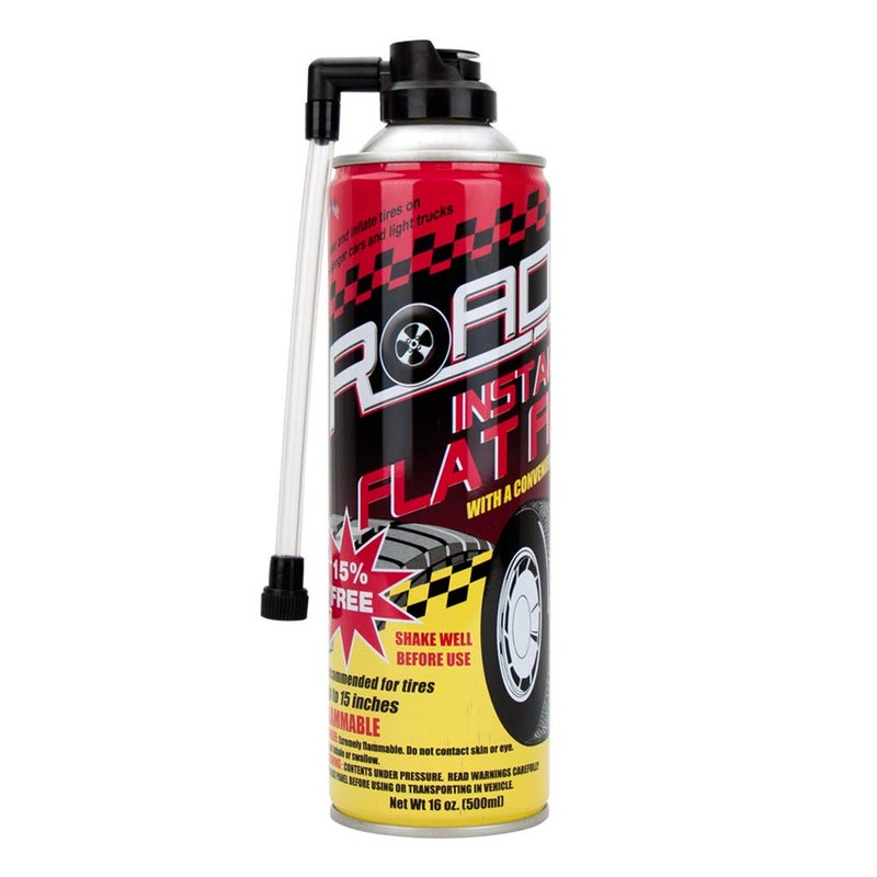 Road Instant Fixes Flat Tire Easy Hose Tire Inflator Air Filler Sealant 16oz (3 Pack) Storage transit efficiency build - Image 2