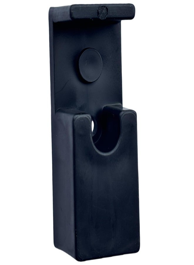Gairsk 1 3/4 Wide Shower Door Wall Jamb Bumper Guide Black Pack of 2 with Screw - Image 5