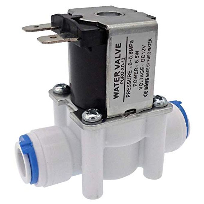 DIGITEN 12V 3/8" Inlet Feed Water Solenoid Valve Quick Connect for RO Reverse Osmosis - Image 4