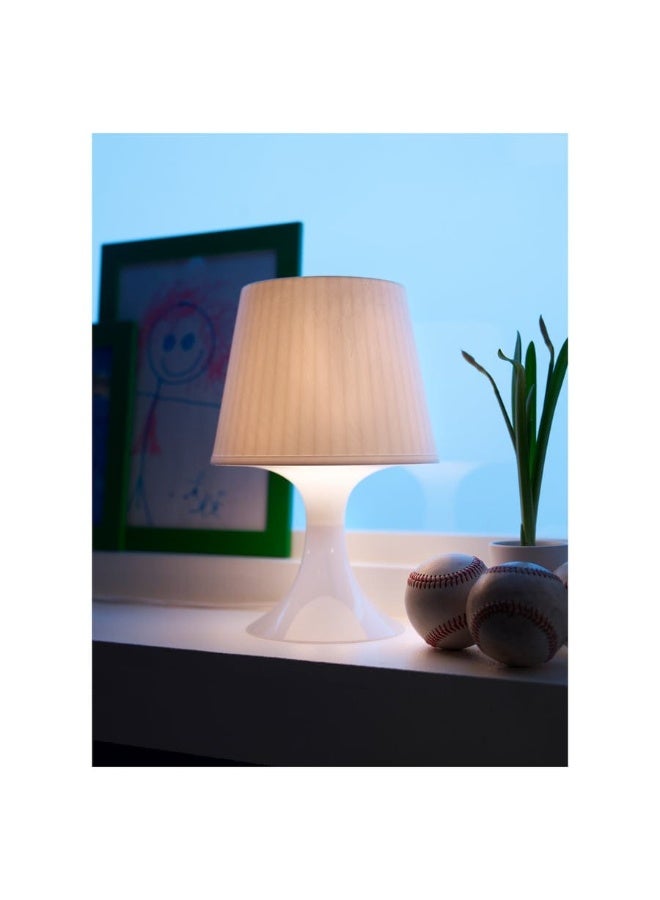 IKEA (IKEA) لامبان مصباح طاولة، أبيض، 29 سم - Image 4