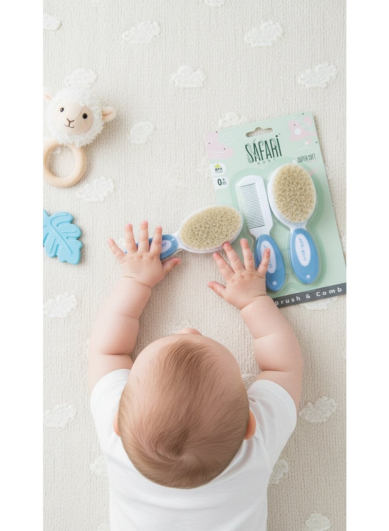 سفاري بيبي فرشاة ومشط فائق النعومة من سفارى - Image 5