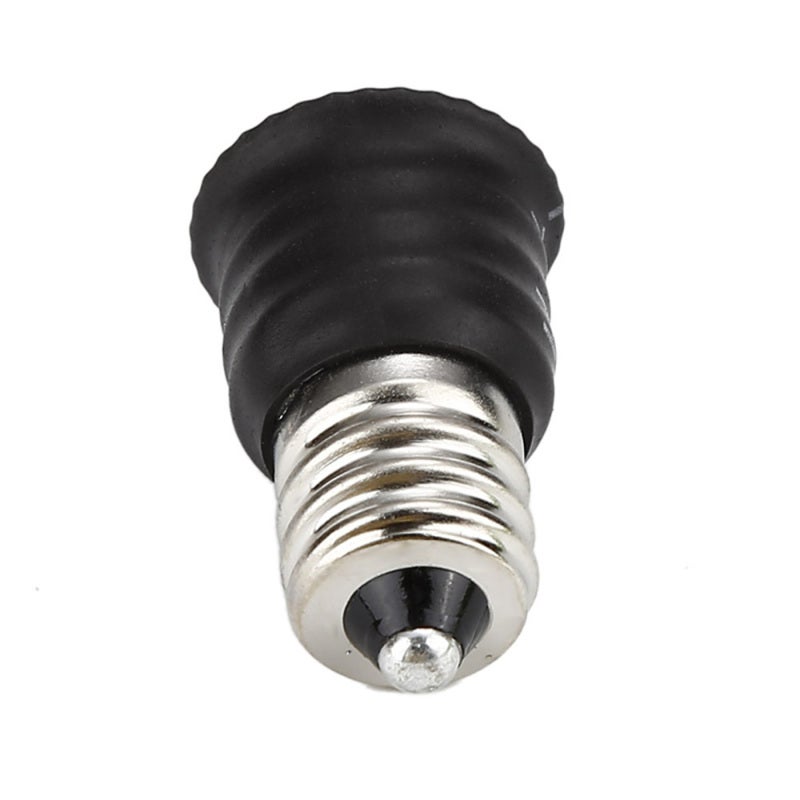 E12 To E14 Socket Adapter Black Nickel Plated Copper Base - Universal Voltage Lamp Converter for Light Bulb Conversion - Image 4