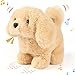 Hopearl Walking Dog Golden Retriever Interactive Electronic Pet Plush Toy Puppy Woof and Moving Animated Nodding Head Gifts for Toddlers Birthday Brown 7 - Image 2