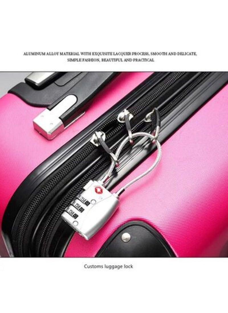 MORANO 3 Digit Travel Lock with 5.5 Inch Cable for Suitcases Backpack Luggage Password Travel Lock, TSA Approved Luggage Locks  - Image 3