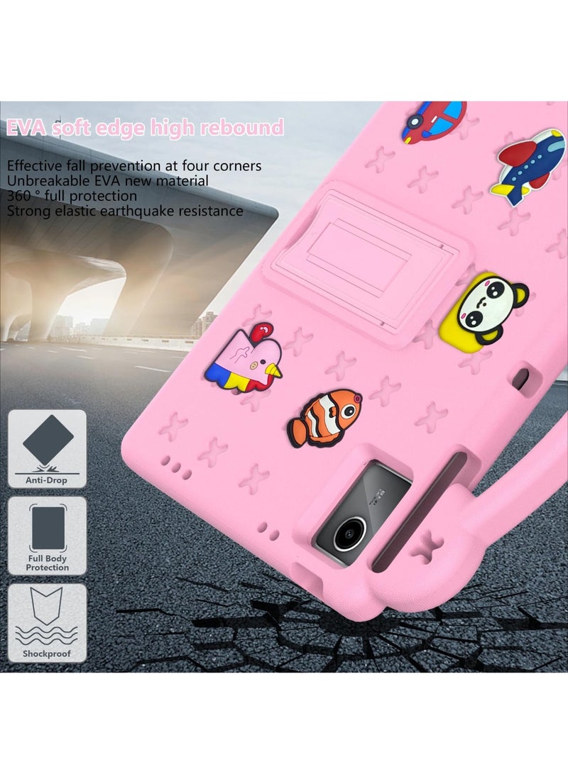 عام غطاء أطفال متوافق مع تكنو ميجا باد 11 (T1101) 11 بوصة 2024: غطاء متين من رغوة EVA مقاوم للصدمات مع حامل محمول وغطاء واقٍ. - Image 4