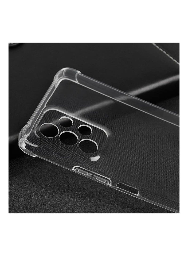 Samsung Galaxy A73 Clear Cover Case soft TPU Transparent Back Protective Case shock Absorbent Reinforced Corner for Samsung Galaxy A73 Clear - Image 2