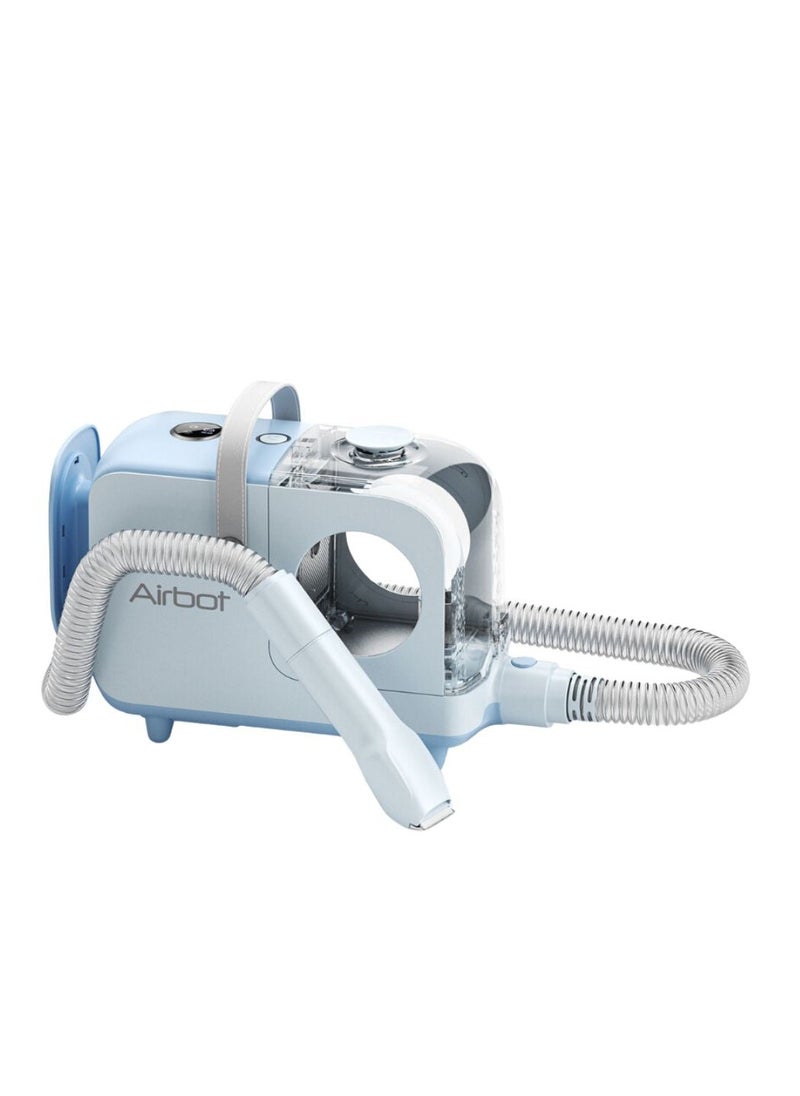 Airbot Airbot Pet Vacuum Cleaner P2 Blue+White UK - Low-Noise, Portable, Multi-Tool Grooming with Trimmer, DeShedder, Vacuum for Dogs & Cats, Home & Post-Walk Cleanup Pet  - Image 1