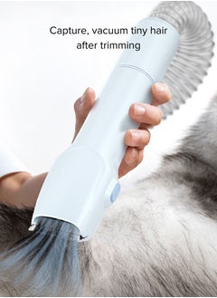 Airbot Airbot Pet Vacuum Cleaner P2 Blue+White UK - Low-Noise, Portable, Multi-Tool Grooming with Trimmer, DeShedder, Vacuum for Dogs & Cats, Home & Post-Walk Cleanup Pet  - Image 5