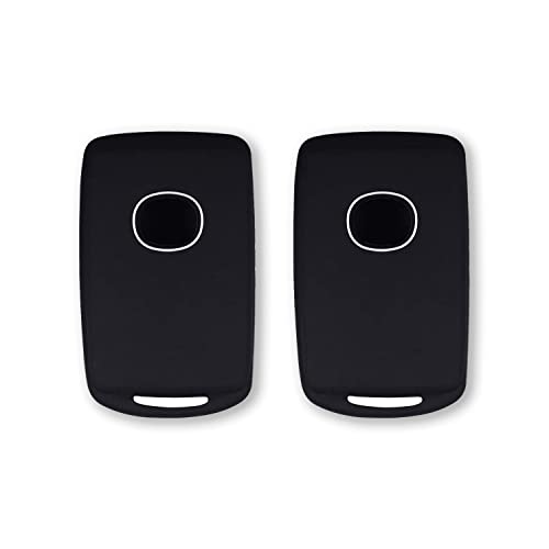 Autobase Remote Key Fob Silicone Case Cover for 2019 2020 2021 2022 2023 2024 2025 Mazda 3 6 CX4 CX5 CX8 CX9 CX-30 Mazda 3 Hatchback | Car Key Protection Accessory (Black) - Image 1