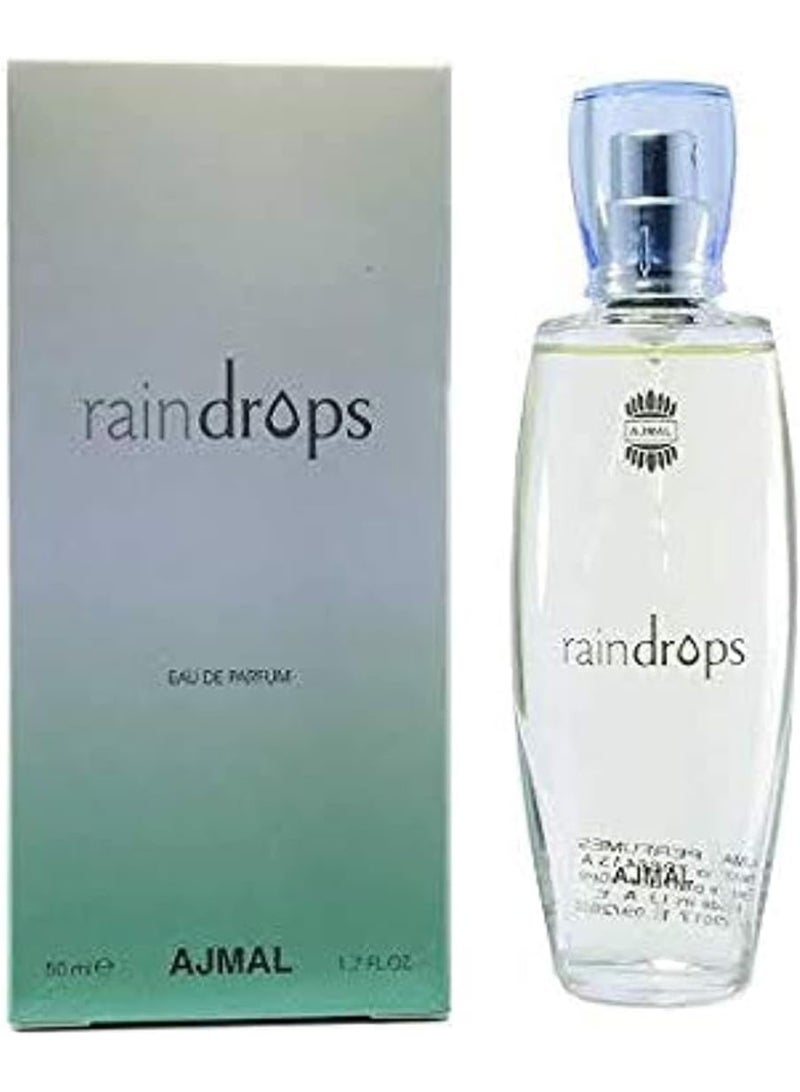 Raindrops perfume by Ajmal for women, 50 ml - Image 2