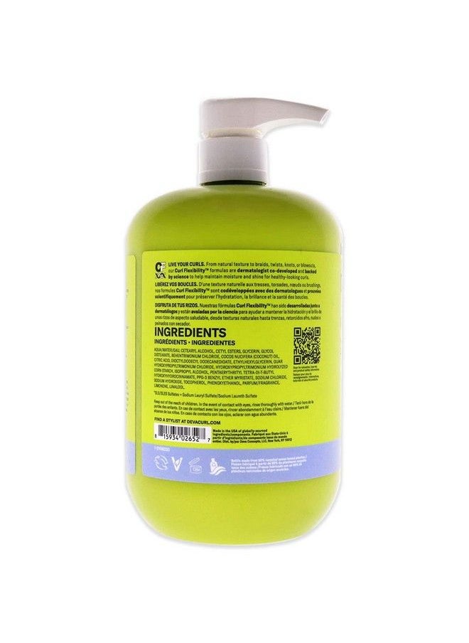DevaCurl One Condition Original Rich Cream Conditioner Soft Lemongrass 32 Fl Oz  - Image 3
