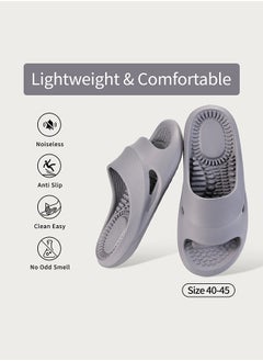 YORGOU Massage Bathroom Slippers For Men and Women Non-Slip Quick Drying Shower Shoes Comfortable And Soft Sole Slide On Sandal  - Image 3