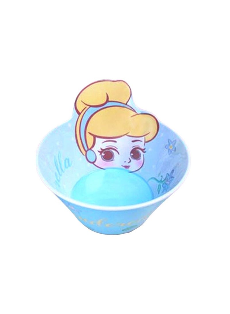Disney Melamine Anti Shock Drop Proof Dining Bowl and Cup Set for Kids and Toddlers  perfect for cereal, snacks, juice, or milk.(Cinderella) - Image 2