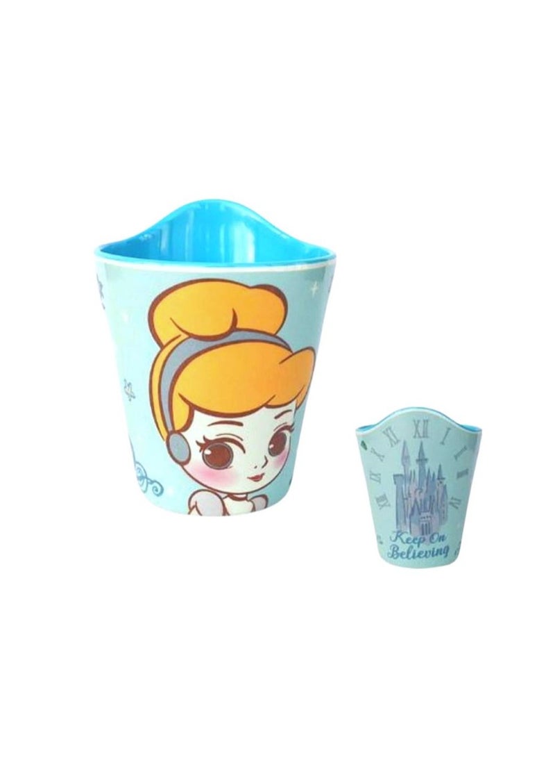 Disney Melamine Anti Shock Drop Proof Dining Bowl and Cup Set for Kids and Toddlers  perfect for cereal, snacks, juice, or milk.(Cinderella) - Image 3