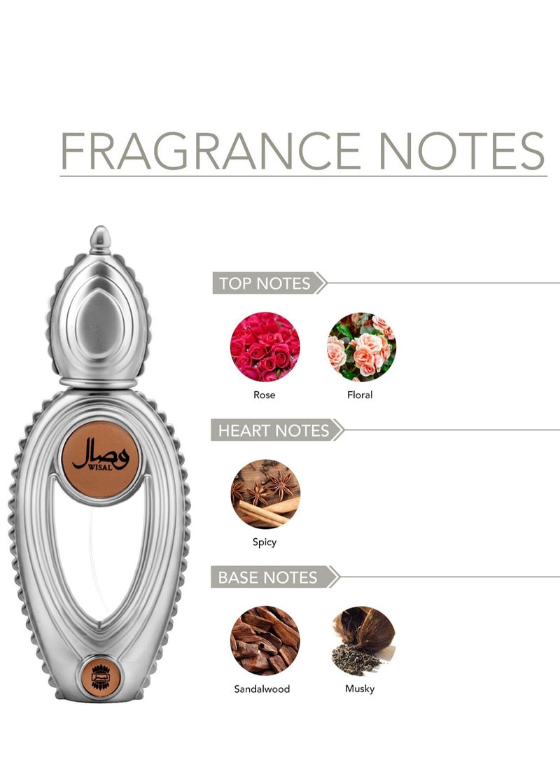 اجمل عطر وصال للنساء  من اجمل- او دو بارفان، 50 مل  - Image 4