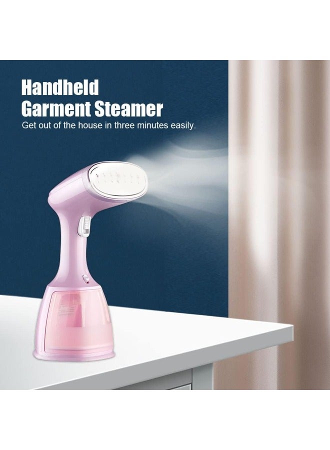 Clothes Steamer Iron: 1500W Fast Heating, 15s Heat-up, 350ml Tank, Auto Shut Off, Wrinkle Remover for Travel & Home.  - Image 1