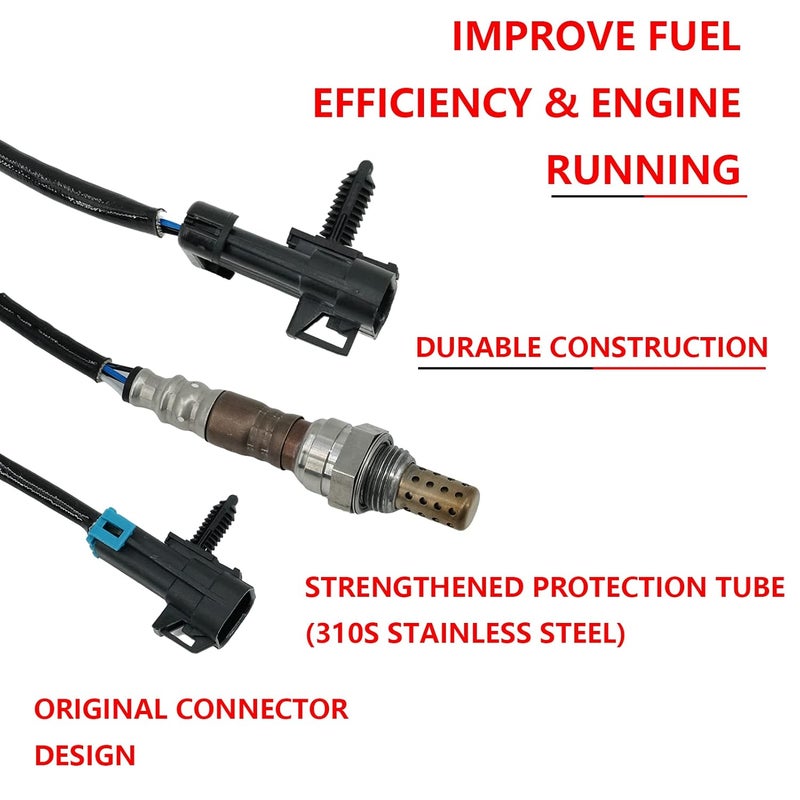 Marsflex O2 Oxygen Sensor Downstream Upstream 234-4018 234-4012 Compatible with Chevy Tahoe Silverado 1500 Express C1500 K1500 Suburban, GMC Yukon/XL Sierra Savana - Image 5