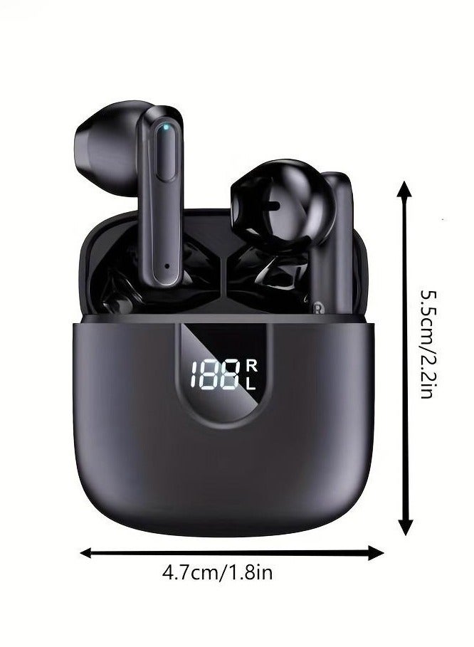 ksluxirt 2025 New TWS Wireless Headset Earbuds - Unrivalled true wireless freedom ergonomics for ultimate comfort and HIFI sound with Dolby Bass, ACC Stereo HD Calling and - Ideal for Android for iPhone, ideal for sports and music lovers!  - Image 2