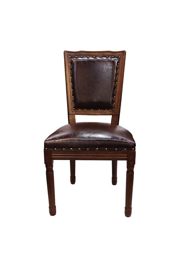 JILPHAR FURNITURE Jilphar Furniture Solid Wood Western Restaurant Chair JP1375B ,Brown  - Image 3