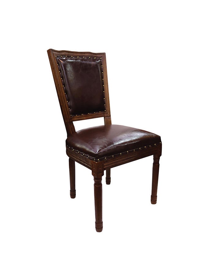 JILPHAR FURNITURE Jilphar Furniture Solid Wood Western Restaurant Chair JP1375B ,Brown  - Image 2