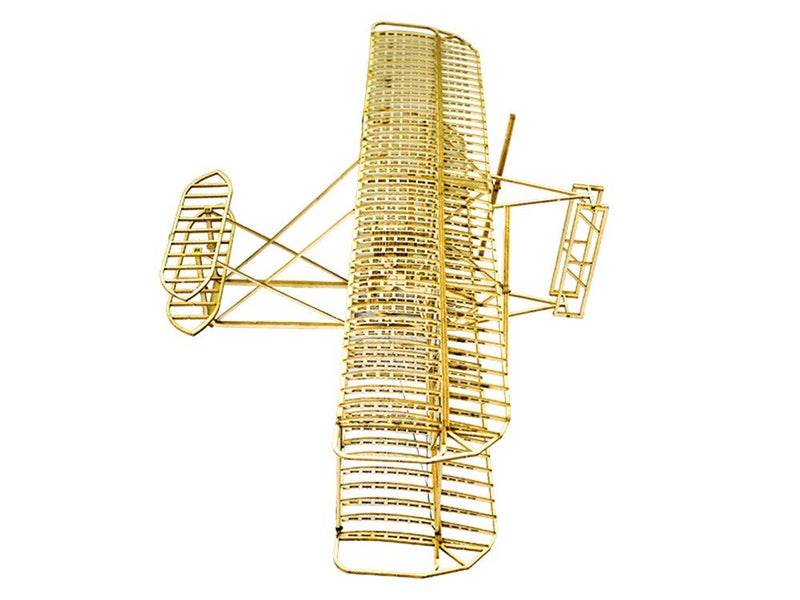 Viloga 3D Wooden Puzzles Airplanes DIY Wright Brothers Flyer Model Aircraft, Laser Cut Balsa Wood Airplane Kits to Builds, Perfect Wooden Models Plane Gift for Adults Teens - Image 2