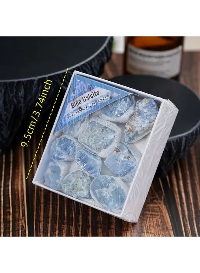 Natural Irregular Shaped Crystal Agate Stones Collection Kit 11 Style Multicolor - Image 2