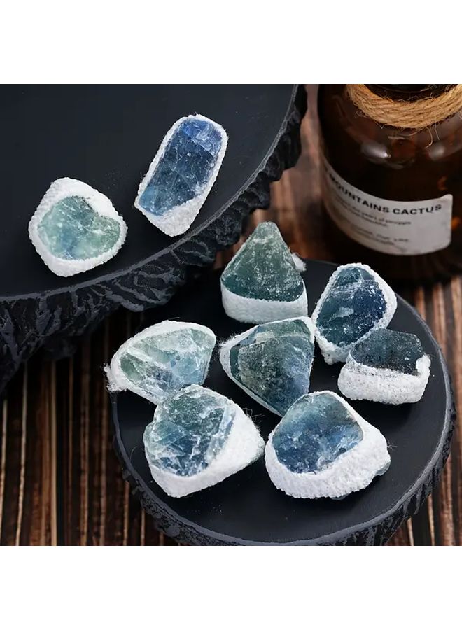 Natural Irregular Shaped Crystal Agate Stones Collection Kit 11 Style Multicolor - Image 3