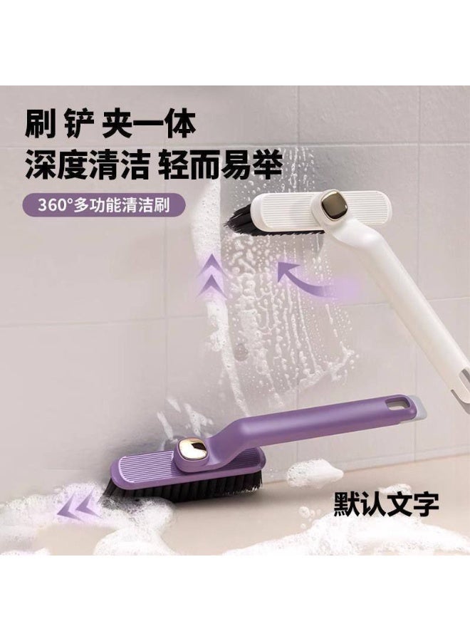 Hard Task Cleaning Brush Set – 4 Pieces – 360° Rotating Design for Tight Corners and Hard-to-Reach Areas – Multi-Purpose Brush with Hair and Dirt Removal Tweezers-Ba - Image 3