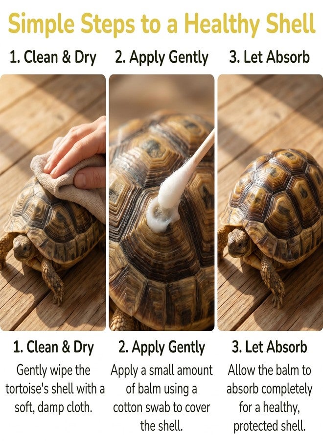 UMOKO Reptile Shell Care Balm 3.5 Oz, Tortoise Lizard Turtle Shell Moisturizer, Prevent Reptile Skin Dryness for Basking Platform Tank Rock Use - Image 4