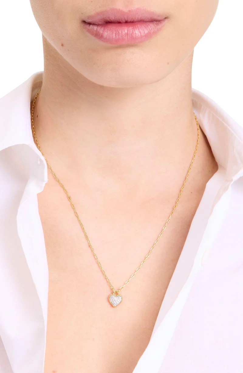 Kate Spade With All My Heart Pavã© Pendant