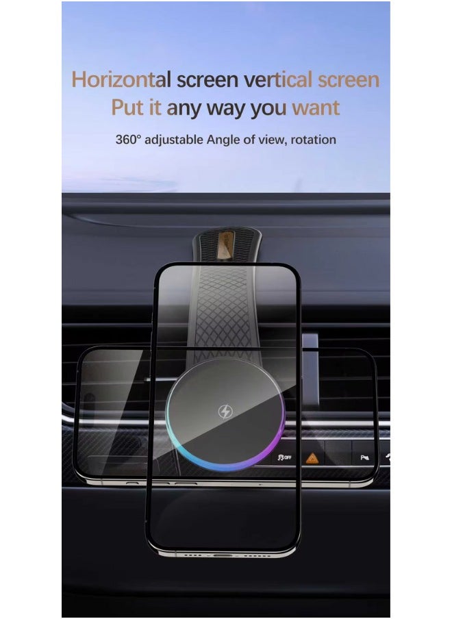 MATRIX Universal Wireless Car Charger Magnetic Wireless Charger For Mobile Phone  - Image 4