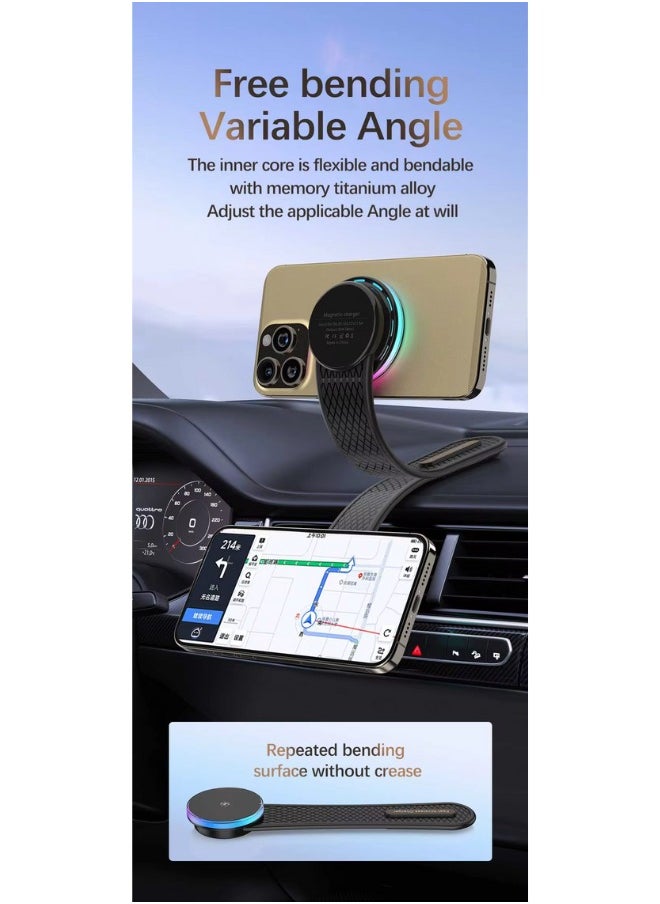 MATRIX Universal Wireless Car Charger Magnetic Wireless Charger For Mobile Phone  - Image 5