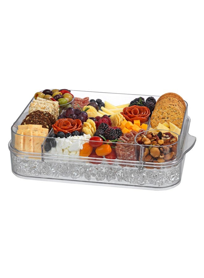 Prodyne Charcuterie On Ice & Deviled Eggs On Ice Platter 2 Piece Serveware Set - Image 1