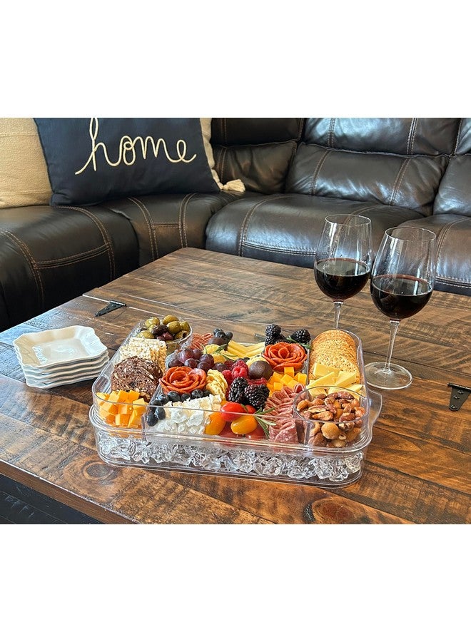 Prodyne Charcuterie On Ice & Deviled Eggs On Ice Platter 2 Piece Serveware Set - Image 5