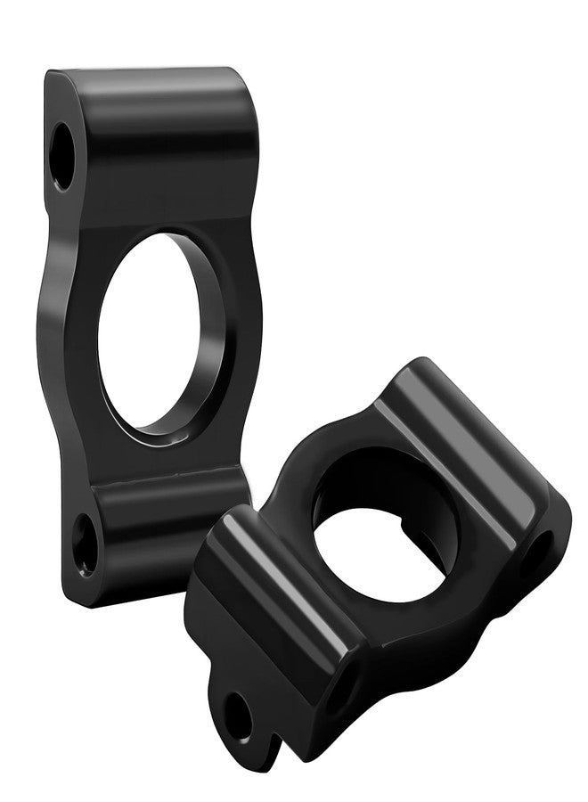 FSDKEDUF Aluminum Caster Blocks & C-Hubs for RC Car for Losi Micro-B & Micro-T - Durable CNC Upgrade Parts RC Car Accessories for Performance & Replacement (Black) - Image 5