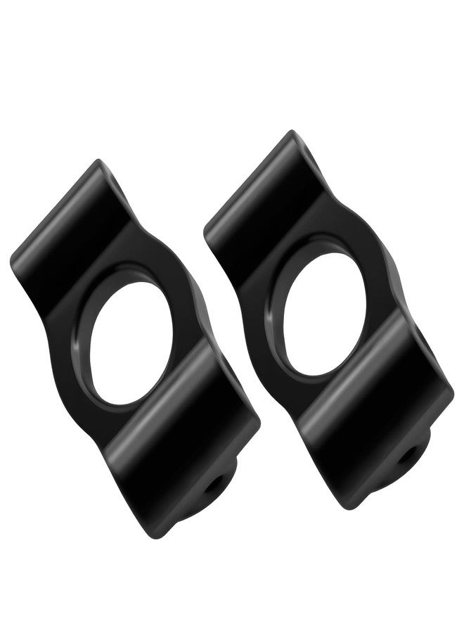 FSDKEDUF Aluminum Caster Blocks & C-Hubs for RC Car for Losi Micro-B & Micro-T - Durable CNC Upgrade Parts RC Car Accessories for Performance & Replacement (Black) - Image 4