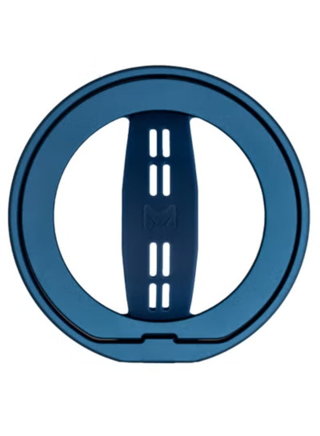 ماس مسكة ليمبر ستاند ماج سيف + يدعم الشحن اللاسلكي+ ستاند من ماس أزرق - Image 1