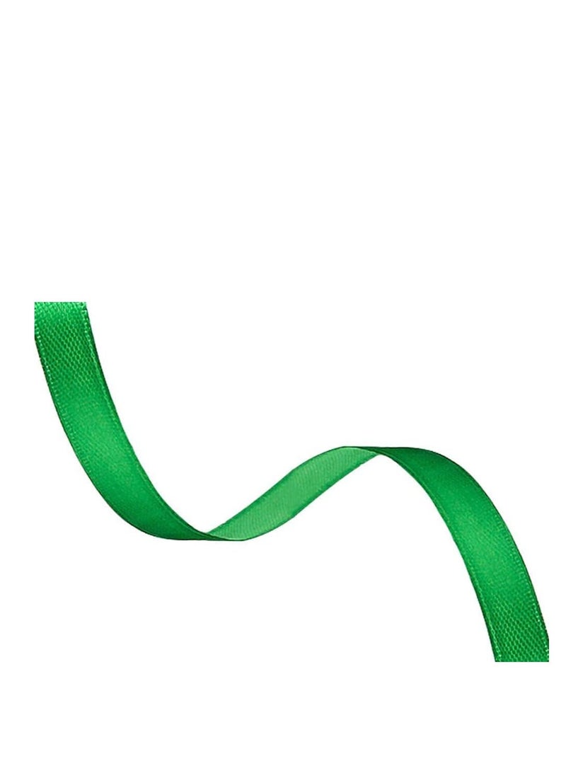 MARKQ Green Satin Ribbon,12mm x 25yd Fabric Polyester Ribbon for Gift Wrapping, Party Favors, Wedding Decorations, Bow Making, Bouquets, Sewing Projects & Craft Supplies  - Image 3