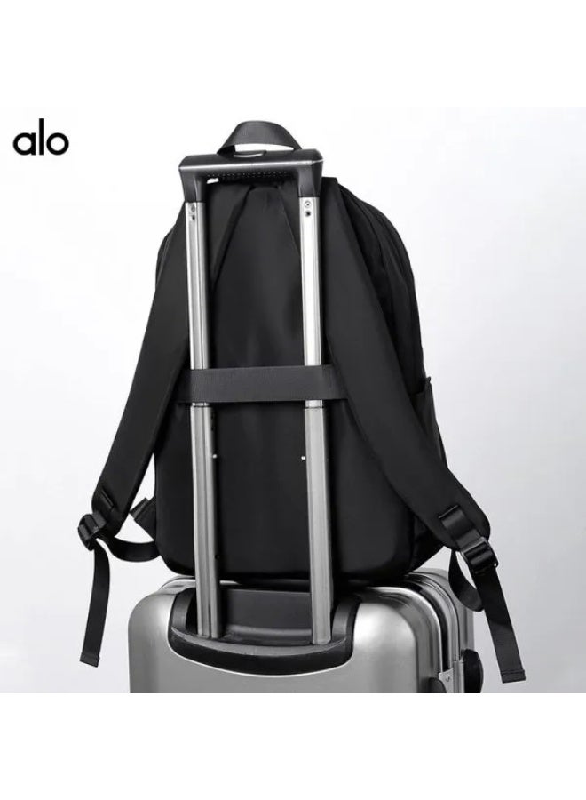 alo New Alo Yoga black stow backpack - Image 3
