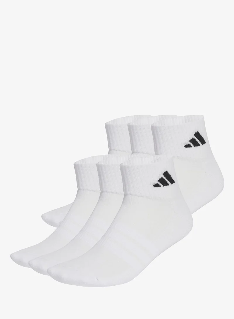 اديداس جوارب Cushioned Essentials Ankle 6 Pair Pack
