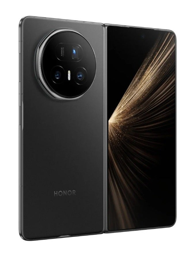 Honor Magic V5 Foldable Smartphone (512GB 16GB RAM) Black NFC |Chinese Spec |6100mAh Battery 66W wired Charge | Snapdragon 8 Elite (3 nm) AMOLED 120Hz 7.95" | YOYO AI assistant, AI Ecosystem event | 4.1mm thickness | Android 15, MagicOS 9 | with Google Play Support - Image 2