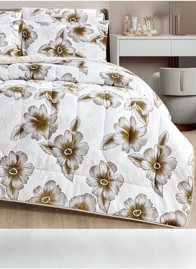 Moon - Double-sided comforter set, 6-piece mattress, fixed medium filling, king size - Image 1