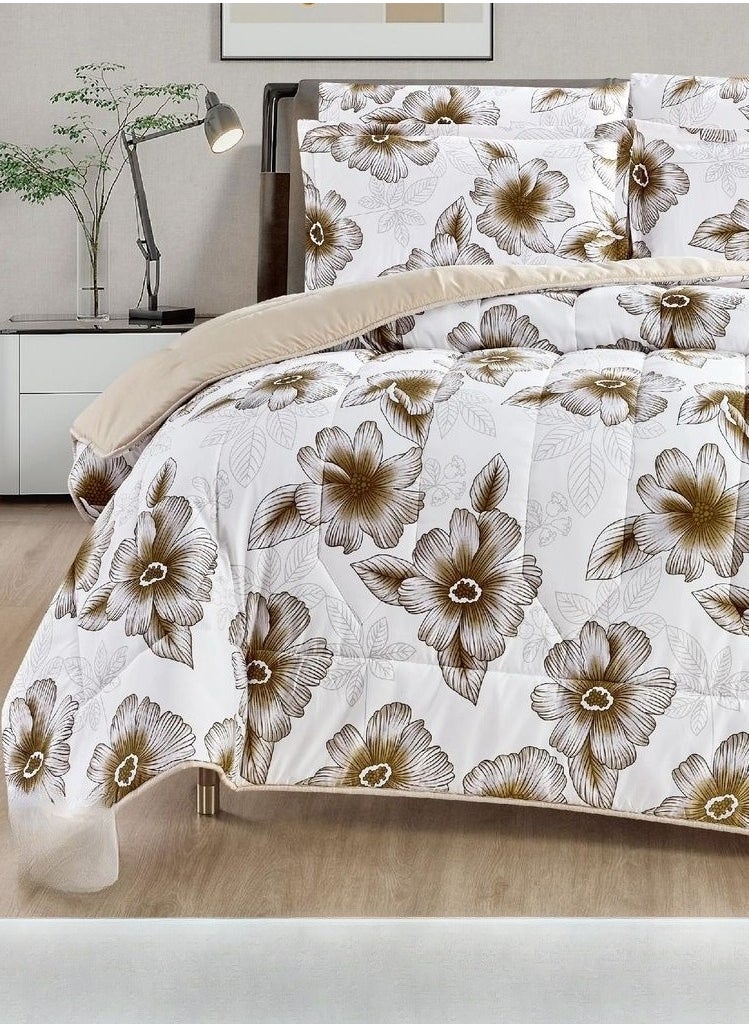 Moon - Double-sided comforter set, 6-piece mattress, fixed medium filling, king size - Image 1