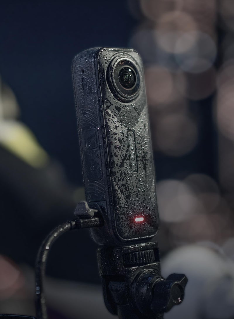 Insta360 X5 All-Weathered USB Charging Cover | Durable, IPX4 Weather-Proof Cover, Charge on Dusty, Rain or Wet Conditions, Easy to Install & Remove - Image 5