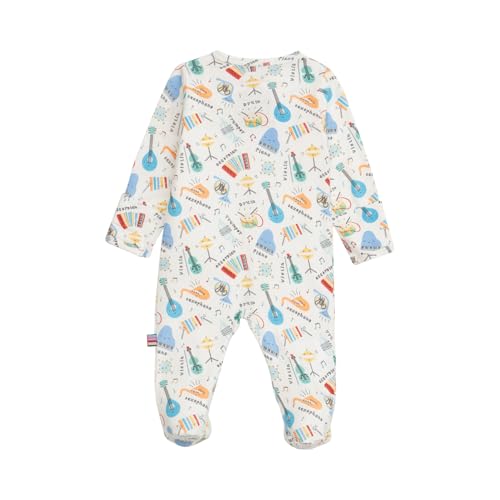 Magnetic Me Girls Modal Magnetic Baby Footie Pajamas Silky Soft Modal Fabric Bach Roll 36 Months - Image 3