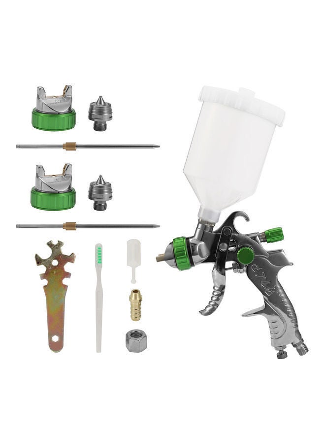 NIBEMINENT Portable Mini Size Spray Pump Air Compressor Set Multicolour - Image 1