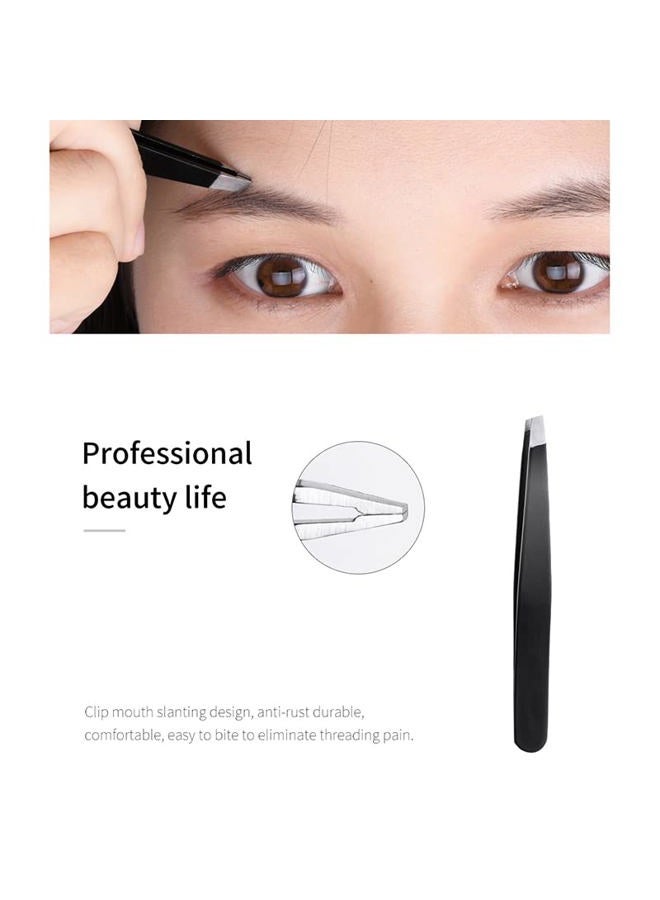 3pc Eyebrow Set. Includes scissors, tweezers with comb and foldable razor. - Image 5