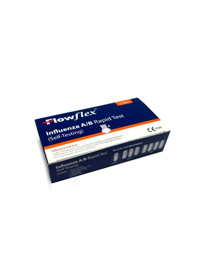 Flowflex Influenza A/B Rapid Test Kit – Single Pack (1 Test) - Image 2